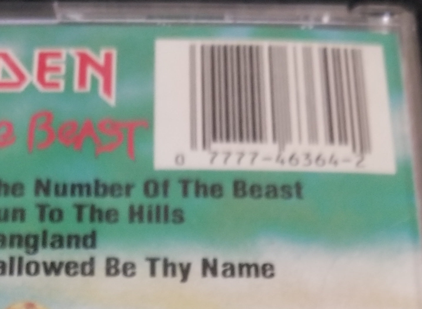 Iron Maiden CD The Number of the Beast Original Pressing