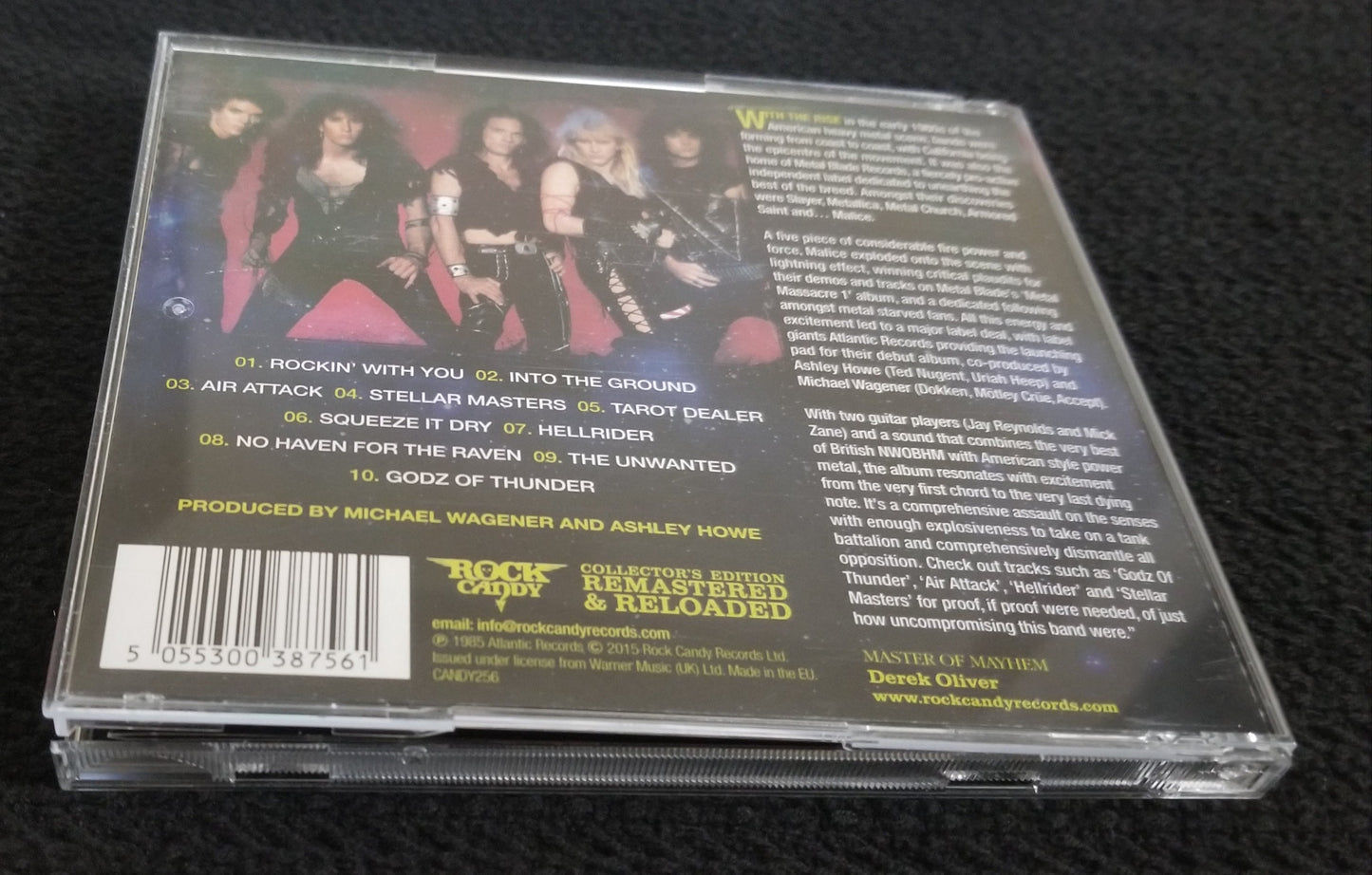 Malice CD In the Beginning, Remastered, Rock Candy Pressing